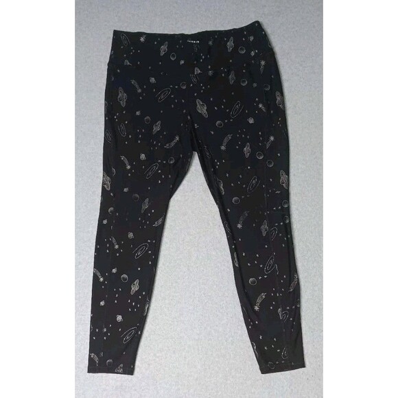 torrid Pants - Torrid Active Legging Yoga Pants Womens Size 2 Black Celestial Planets Galaxy...